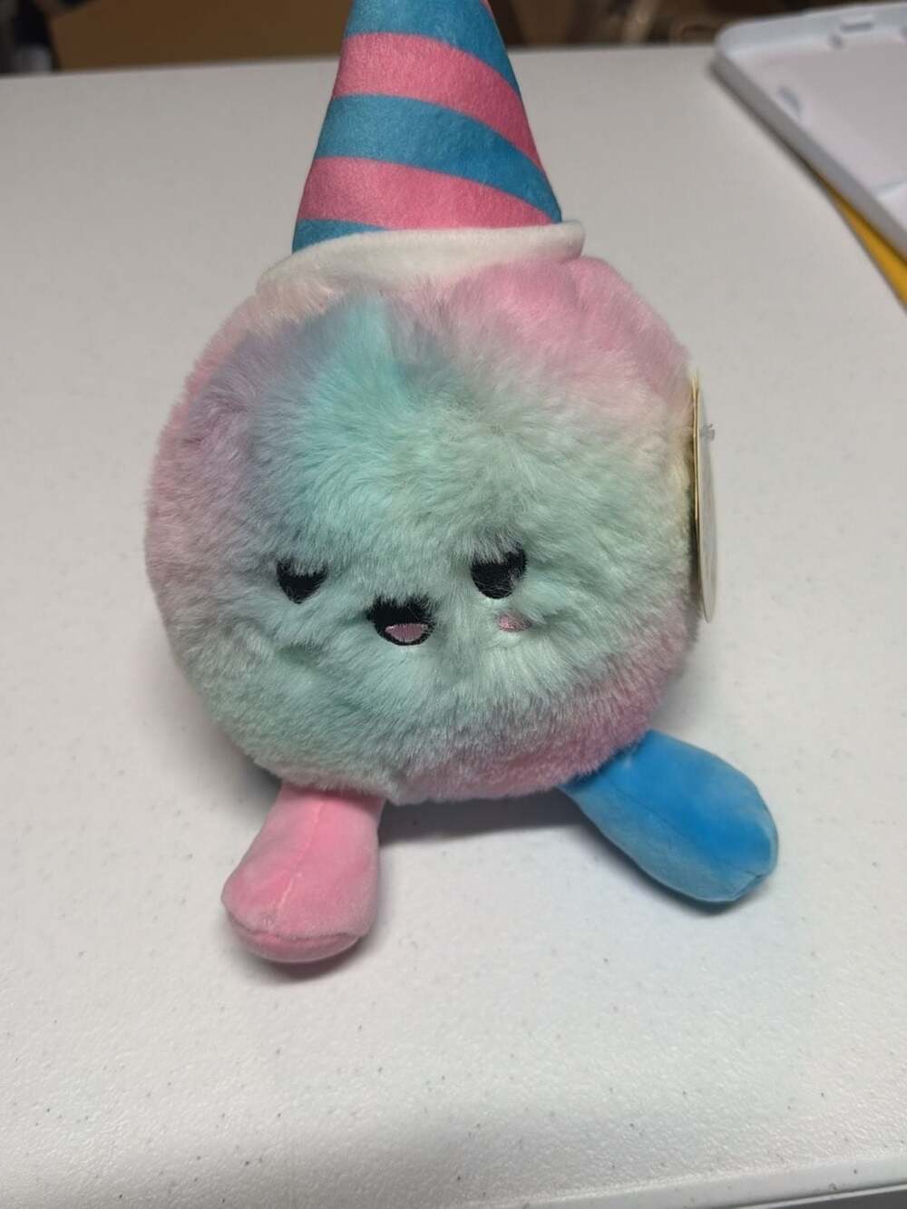 Gigglescape Plush Birthday Cupcake Pastel Rainbow